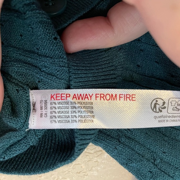 NWOT Free People Intimately Cassie cropped cardigan sz XS - Picture 4 of 5